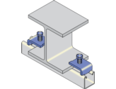 Beam Clamp for Flexistrut Channel