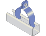 Two Piece Channel Clip