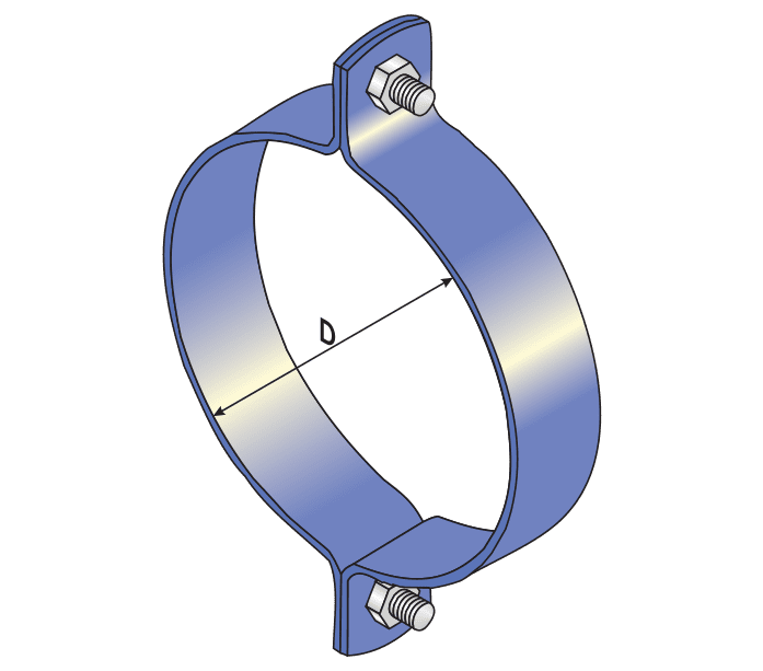 Standard Double Bolted Clamp | FM120