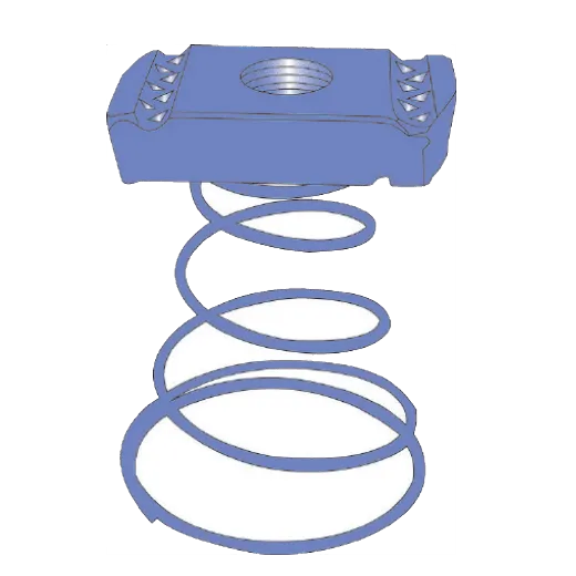 Conical Spring Nuts