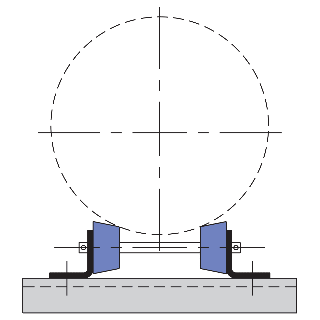 Pipe Roller Assembly | FM195