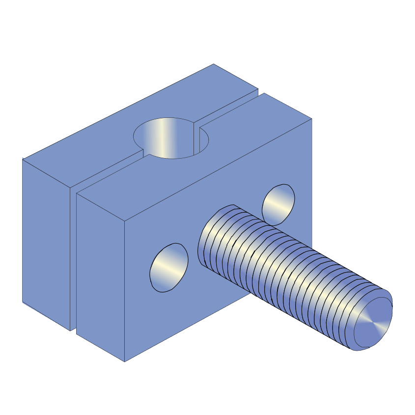 Threaded Rod Clamp