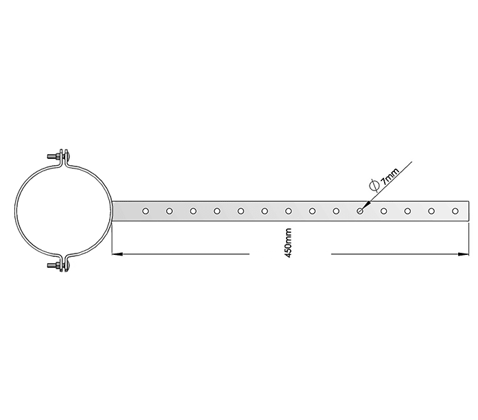Flexible Shank Clip | EPF300