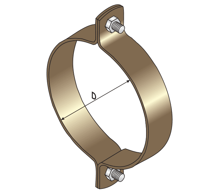 Standard Double Bolted Clamp | FM121