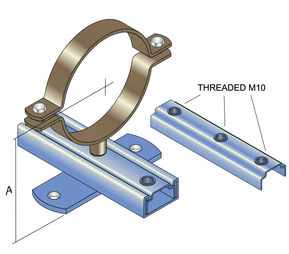 Light Duty Slide Guide 3 Hole | FM140-3H