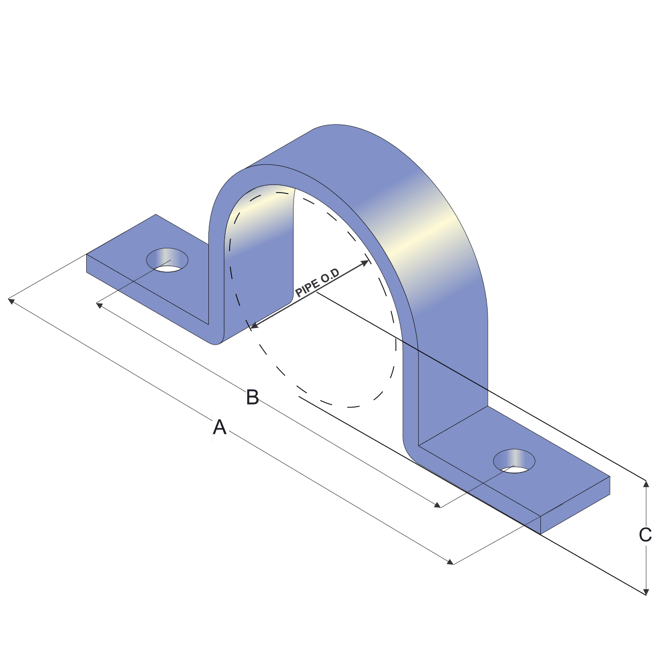 Saddle Guide Heavy Duty | FM177H