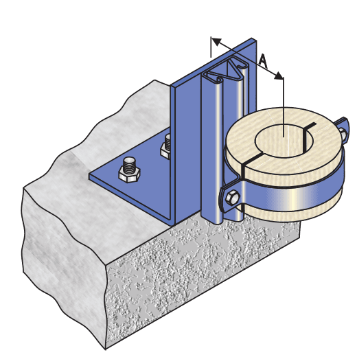 Light Duty Floor Mounted Riser Guide & Ferrule | FM189