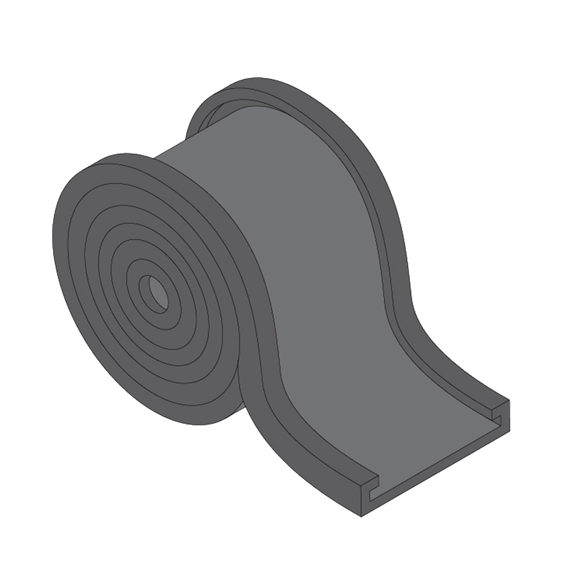 Acoustic Lipped Rubber