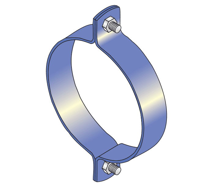Standard Double Bolted Clamp | FM119