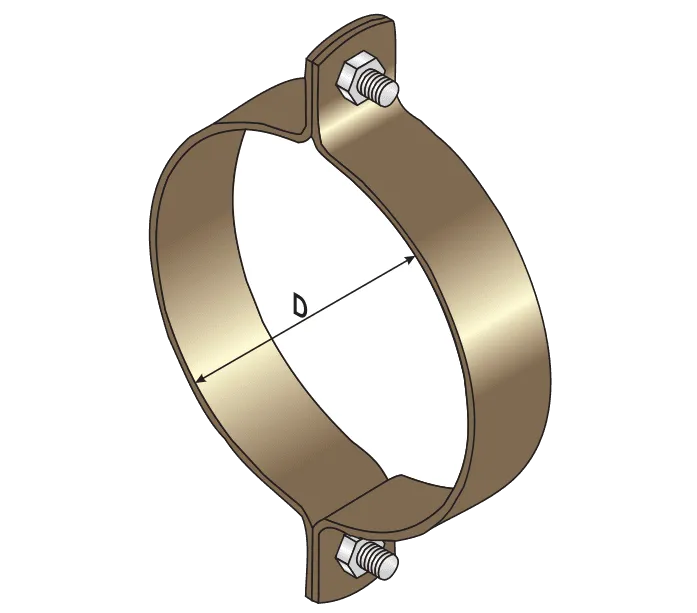 Standard Double Bolted Clamp | FM121