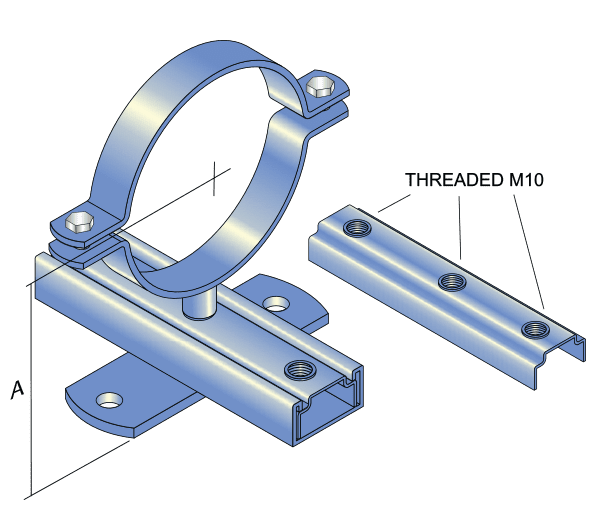 Light Duty Slide Guide 3 Hole | FM140-3H