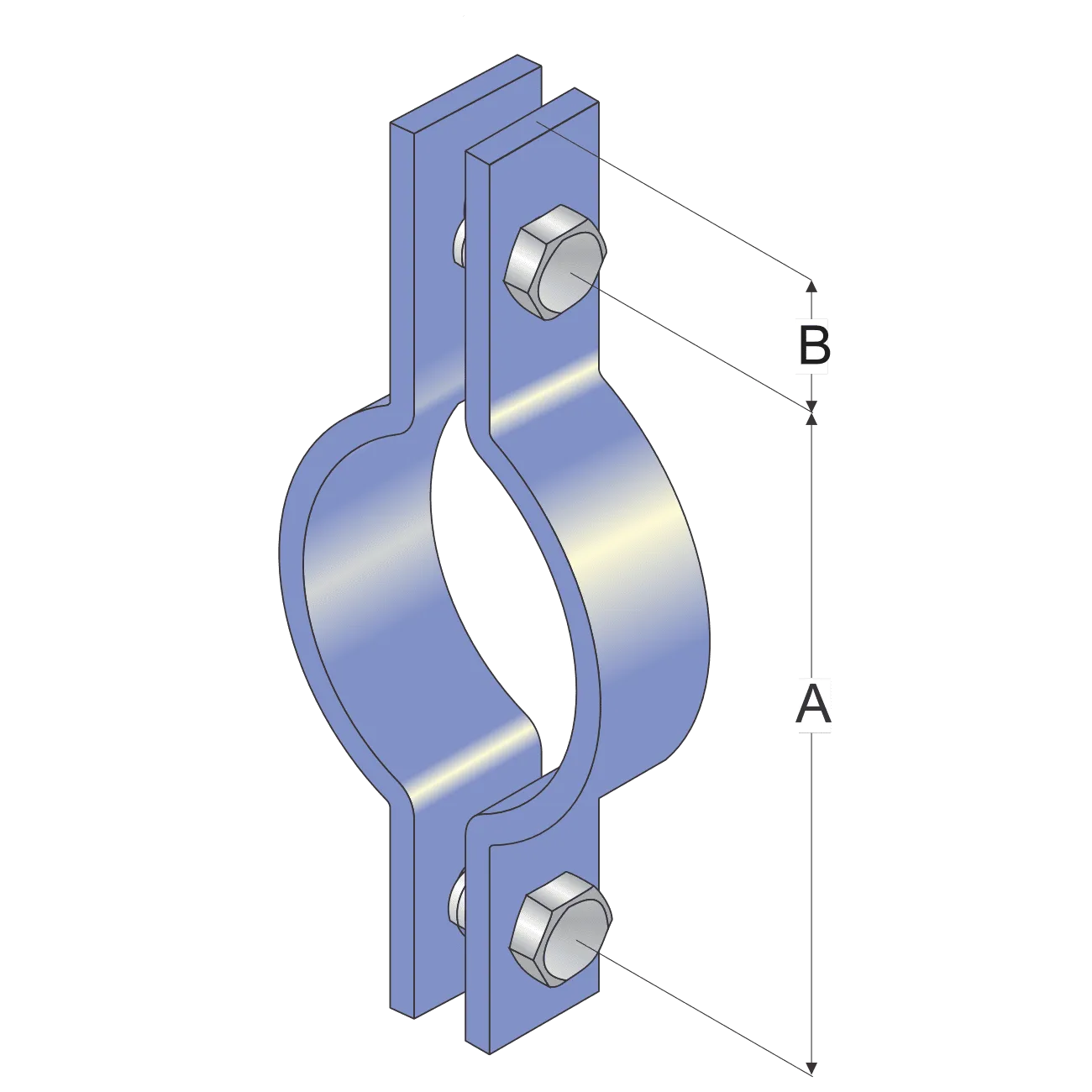 Light 2 Bolt Clamp | FM170L