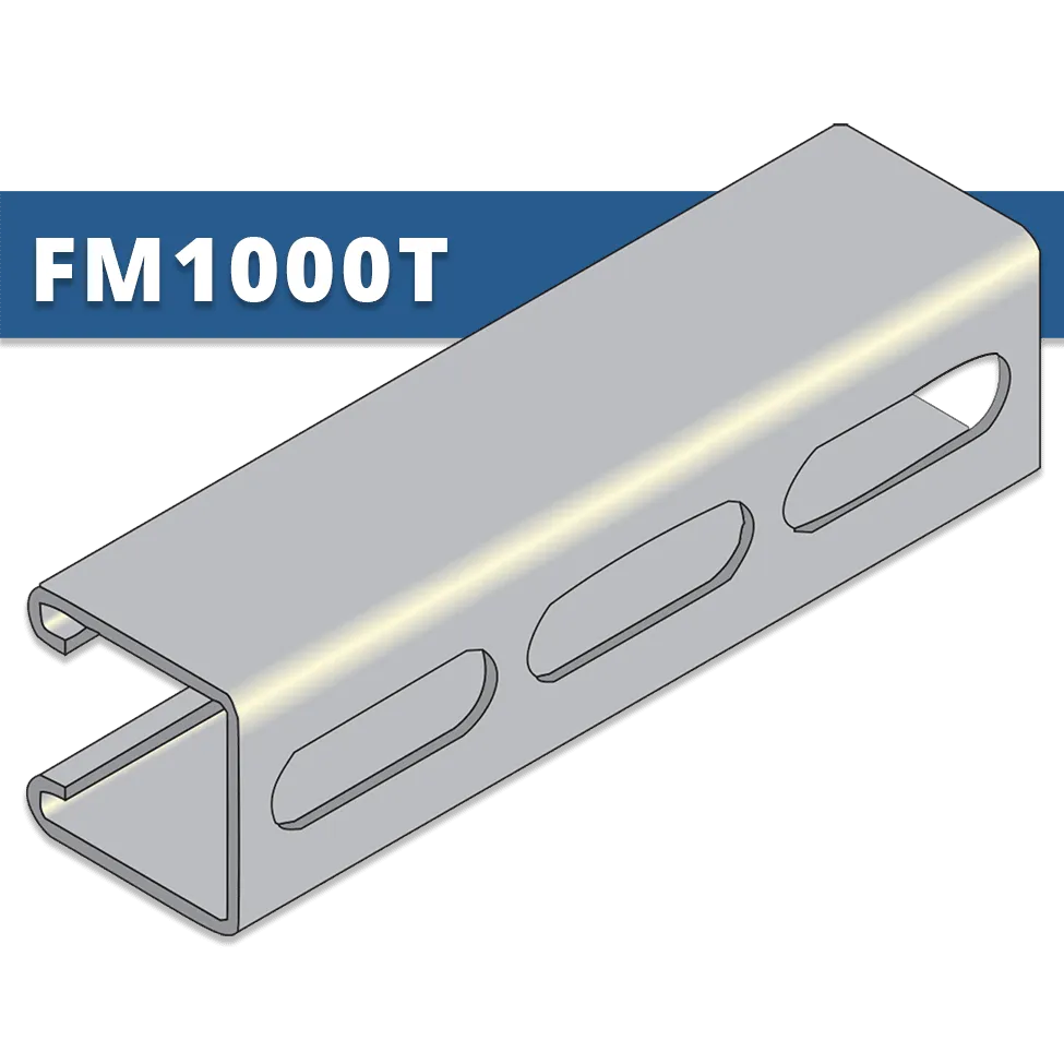 FM1000T - Slotted Strut