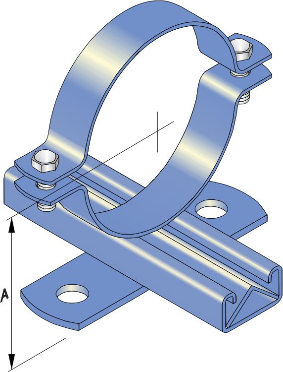 Light Duty Slide Guides for Steel Pipe