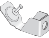 8mm Drive Pin Rod Hanger