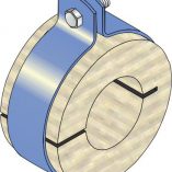 Band Clamp & Timber Ferrule - Steel Pipe