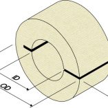 FM136 Standard Timber Ferrule Copper Pipe