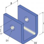 FM180 Welded Beam Hanger