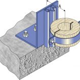 Floor Riser Guide and Timber Ferrule - Steel Pipe