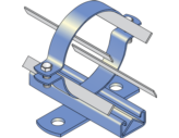 Light Duty Slide Guides for Steam & Condensate Steel Pipe