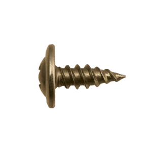 Button Head Needle Point Screws - Zinc Yellow