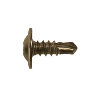 Button Head Self Drilling Screws - Zinc Yellow