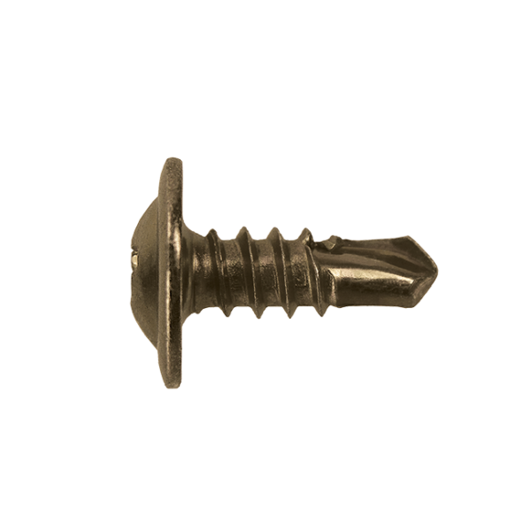 Button Head Self Drilling Screws - Zinc Yellow