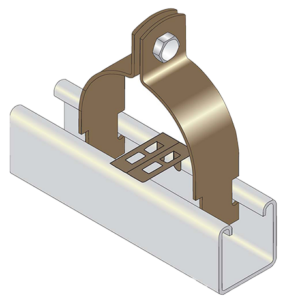 Two Piece Channel Clip | FM133
