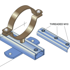 Light Duty Slide Guide for Copper Pipe | FM140-3H