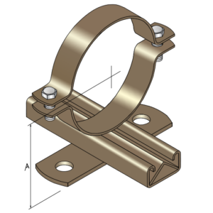 Light Duty Slide Guide for Copper Pipe | FM140