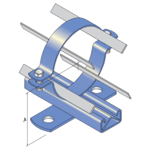Light Duty Slide Guide for Steam & Condensate Steel Pipe