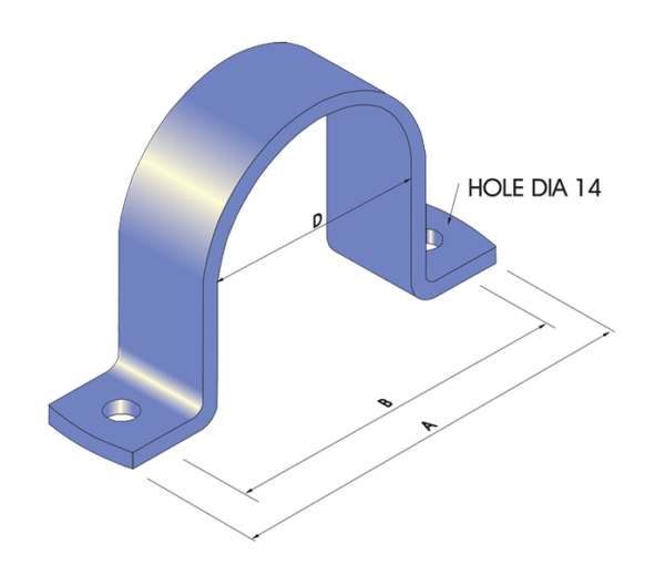 Medium Duty Saddle Clamp | FM15