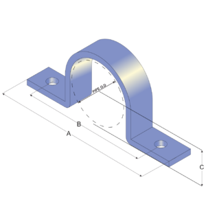 Saddle Clamp Heavy Duty