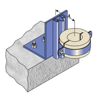 Light Duty Floor Mounted Riser Guide & Ferrule | FM189