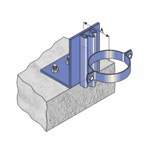 Light Duty Floor Mounted Riser Guide | FM190