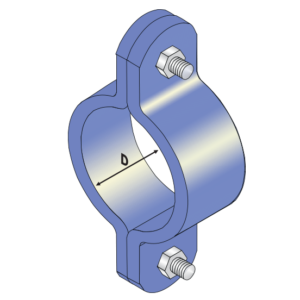 Heavy Duty Double Bolted Clamp | FM31