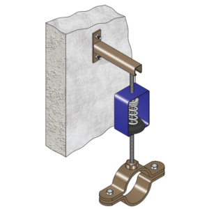 Gas Riser Horizontal Wall Mount