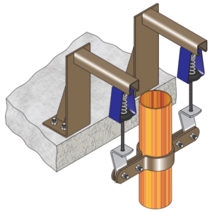 Gas Riser Spring Assembly Floor Mount