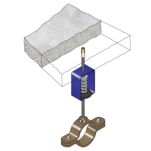 Gas Riser Horizontal Floor Mount