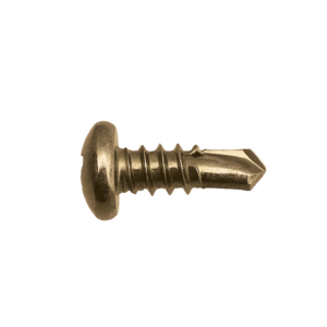 Pan Head Self Drilling Screw - Zinc Yellow