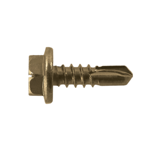 Hex Head Self Drill Screw - Zinc Yellow
