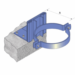Heavy Duty Floor Mounted Riser Guide | FM190HD
